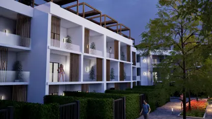 215 Second floor Building 7 main pool + 88 m2 private roof